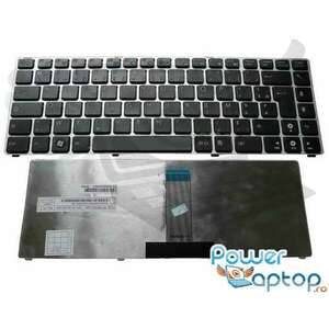 Tastatura Asus Eee PC 1201HAG rama gri imagine