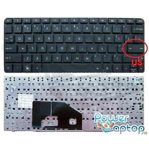 Tastatura HP Mini 210 1000 layout US fara rama enter mic imagine