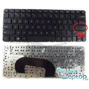 Tastatura HP Pavilion DM1 3000 layout US fara rama enter mic imagine