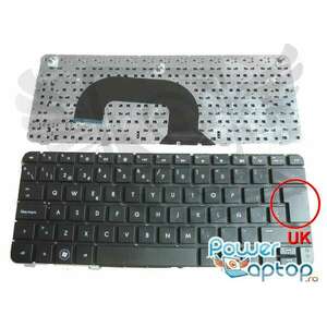 Tastatura HP Pavilion DM1 3000 layout UK fara rama enter mare imagine