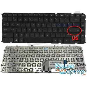 Tastatura HP Envy 4 1000 layout US fara rama enter mic imagine