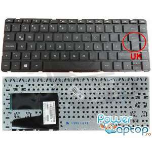 Tastatura HP Pavilion 14 layout UK fara rama enter mare imagine
