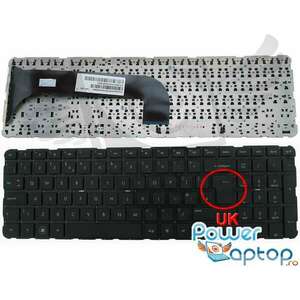 Tastatura HP Envy M6 1000 layout UK fara rama enter mare imagine