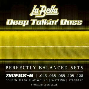 LaBella 760FGS-B Deep Talkin' Bass Standard 45-128 imagine