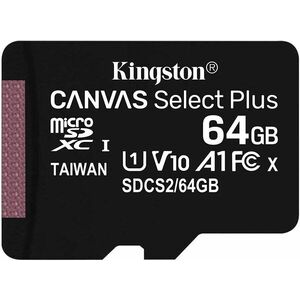 Card de memorie Kingston Canvas Select Plus 64GB MicroSD UHS-I imagine