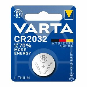 Baterie Varta CR2032, tip moneda, 3V, lithium, blister 1 buc imagine