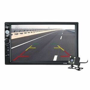 Mp5 player auto 7012B 2DIN TouchScreen 7", Bluetooth, USB, AUX, CAMERA Mansalier imagine