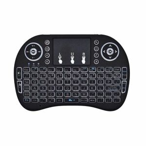 Tastatura Mini I8 Touchpad Neagra imagine
