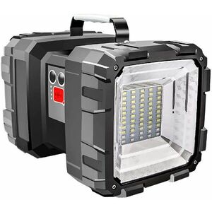 Lanterna Puternica cu Acumulator MXW844 2 Capete 55 LED, USB, Semnalizare Urgente imagine