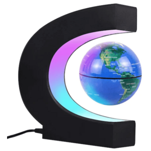 Glob pamantesc magnetic si plutitor ce leviteaza iluminare LED imagine