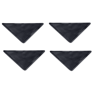 Set 4 Triunghiuri Anti Alunecare Auto Adezive pentru Fixare Covor 16cm imagine