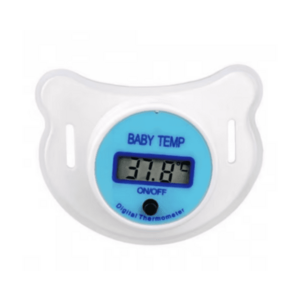 Termometru Electronic pentru Bebelusi tip Suzeta 2 in 1 cu ecran imagine