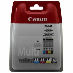 Cartus cerneala Canon CLI-571MULTI, multipack cyan, magenta, yellow, black imagine