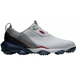 Footjoy Tour Alpha Mens Golf Shoes White/Navy/Grey 44, 5 imagine