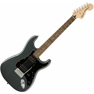 Fender Squier Affinity Series Stratocaster HH LRL BPG Charcoal Frost Metallic imagine