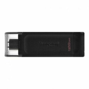 Memorie externa Kingston DataTraveler 70 128GB USB 3.2 Type-C Black imagine