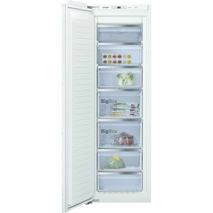 Congelator încorporabil Bosch GIN81AEF0, NoFrost, 211 L, 5 sertare, Display, Alarmă sonoră, H 177 cm, Clasa F imagine