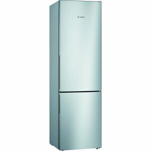Combină frigorifică Bosch KGV39VLEAS, Low Frost, 342 L, Sertar VitaFresh, Suport sticle, Clasa E, H 201 cm, Inox imagine