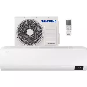 Aparat de aer conditionat Samsung Luzon 24000 BTU, Clasa A++/A, Fast cooling, Mod Eco, AR24TXHZAWKNEU/AR24TXHZAWKXEU, Alb imagine
