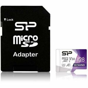 Card de Memorie microSDXC 128GB, UHS-I Class 10 + SD Adaptor imagine