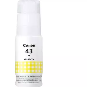 Flacon cerneala Canon GI-43 Y (PIXMA G540, G640), 8000 pag, Yellow imagine