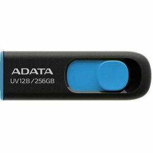 Memorie USB ADATA UV128 256GB USB 3.2 BLACK imagine