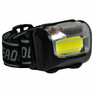 Lanterna LED headlamp (3W COB) high power/low power/strobe/off, battery: 3 x AAA imagine
