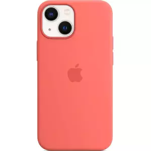 Husa de protectie Apple Silicone Case with MagSafe pentru iPhone 13 mini, Pink Pomelo imagine