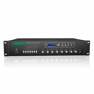 Amplificator PA 60W cu mixer, 6 zone, USB/SD/Tuner, intrari 2Mic si 3Line, 100V & 4-16 Ohmi imagine