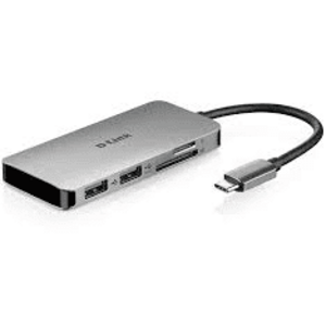 Hub USB, DUB-M610, 6 in 1, HDMI/Card Reader imagine