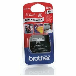 Etichete laminate Brother MK231BZ Black on White, 12 mm imagine