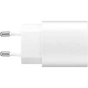 Incarcator Samsung Super Fast Charging (Max. 25W), C to C Cable, White imagine