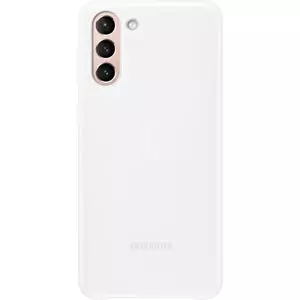 Husa de protectie Samsung Smart LED Cover pentru Galaxy S21 Plus, White imagine