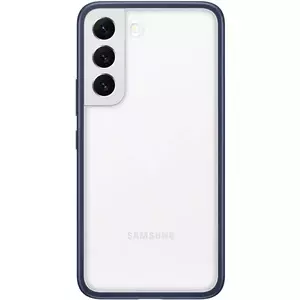 Husa de protectie Samsung Frame Cover pentru galaxy S22, Navy imagine