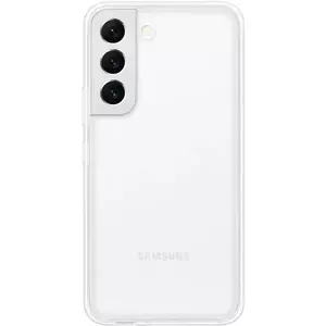 Husa de protectie Samsung Frame Cover pentru Galaxy S22, Transparent imagine