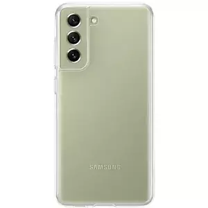 Husa de protectie Samsung Premium Clear Cover pentru Galaxy S21 FE (G990), Transparent imagine