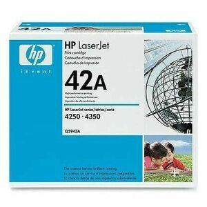 HP Q5942A Toner Black Smart Print Cartridge for LaserJet 4250/4350 10000pgs Q5942A imagine