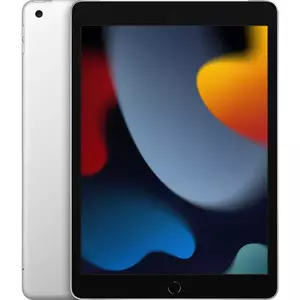 Apple iPad 9 (2021), 10.2 , 256GB, Cellular, Silver imagine