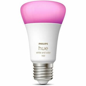 Bec LED RGB inteligent Hue, Bluetooth, Zigbee, A60, E27, 9W (75W), 806 lm, lumina alba si colorata imagine