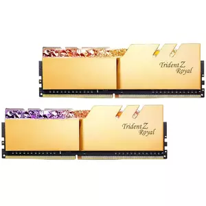 Memorie Trident Z Royal DDR4 16GB (2x8GB) 4266MHz CL19 1.4V XMP 2.0 Gold imagine