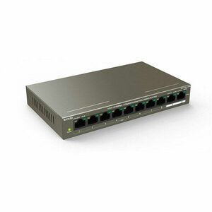 Switch TEF1110P 8 porturi Fast Ethernet + 2 porturi Gigabit PoE imagine