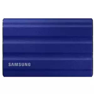 SSD Portabil Samsung T7 Shield, 1TB, USB-C 3.2, Blue imagine