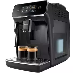 Espressor cafea automat Philips EP2221/40 Series 2000 cu spumant lapte manual, 1.8 l, 15 bari, negru imagine