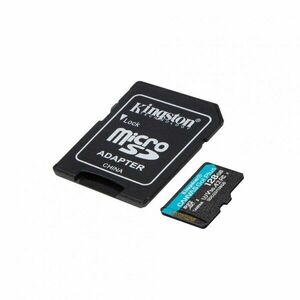 Card de memorie MicroSD Kingston Canvas GO Plus, 128GB, Clasa 10, UHS-I imagine
