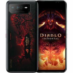 Telefon mobil ASUS ROG Phone 6 Diablo, Dual SIM, 512GB, 16GB RAM, 5G, Hellfire Red imagine