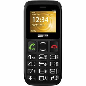Telefon mobil MaxCom Comfort MM 426, Dual SIM, Black + Stand incarcare imagine
