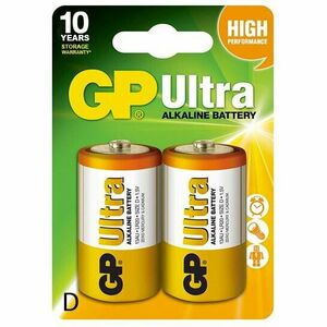 Baterie Ultra Alcalina D (LR20) 1.5V, blister 2 buc imagine