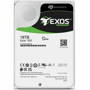 Exos X20 ST18000NM003D - hard drive - 18 TB - SATA 6Gb/s imagine