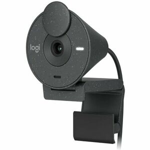 Camera web Logitech Brio 300, Full HD 1080p, RightLight 2, 70 FoV, USB-C, Privacy - Graphite imagine