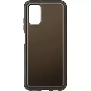 Husa de protectie Samsung Soft Clear Cover pentru Galaxy A03s, Black imagine